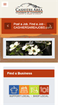 Mobile Screenshot of cashiersareachamber.com